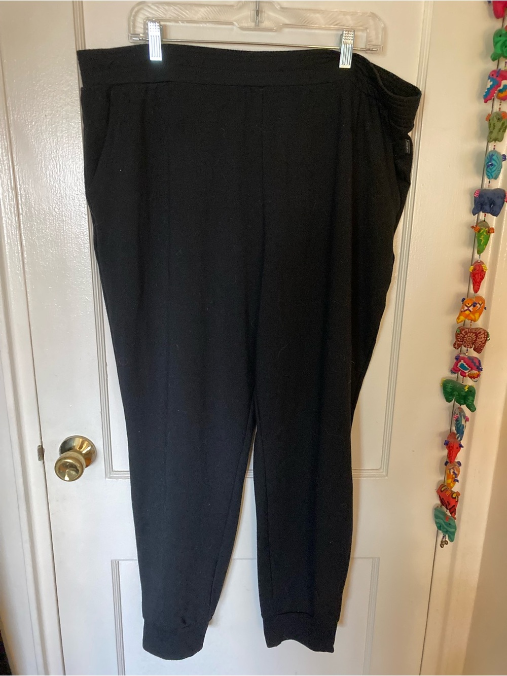 Eddie Bauer Lounge Joggers, Black, women’s size XXL